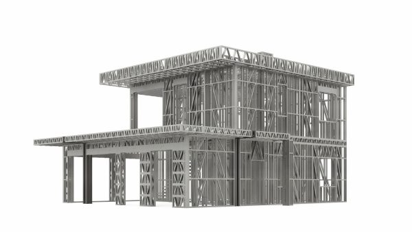 VILLA WITH PANORAMIC WINDOWS IN CONNECTICUT frame