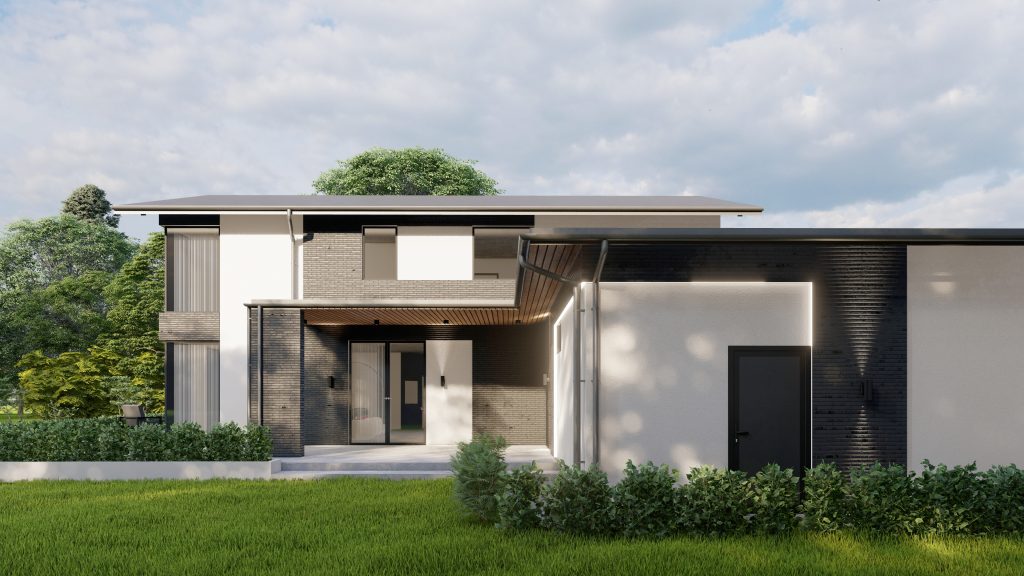 SCANDINAVIAN STYLE VILLA WITH GARAGE