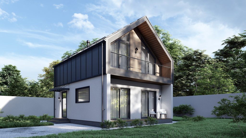 TWO-STORY BAR HOUSE IN NEW YORK