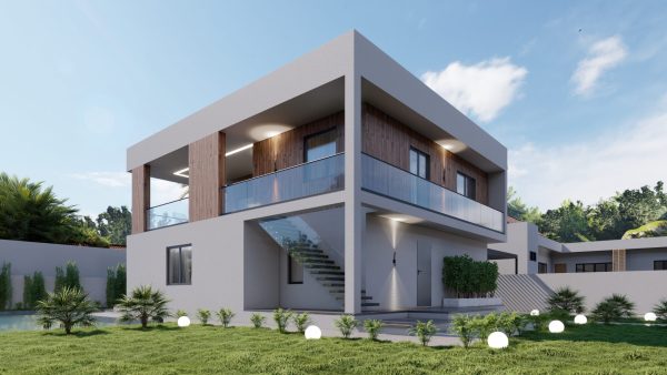 VILLA WITH FLOATING STAIRCASE IN FORT LAUDERDALE