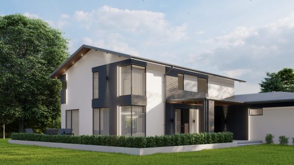 SCANDINAVIAN STYLE VILLA WITH GARAGE