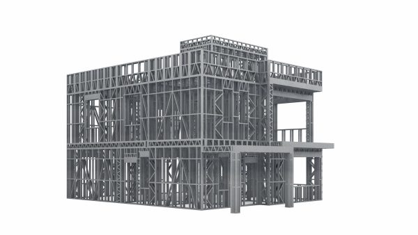 MODERN CHALET STYLE VILLA frame
