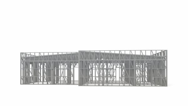 DISCO modular home frame