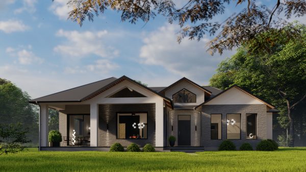TRADITIONAL AMERICAN COUNTRY HOUSE