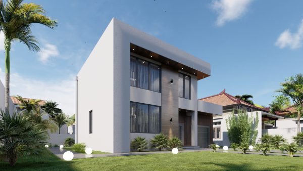 Two-story 2680 sq.ft. modular home with 3 bedrooms