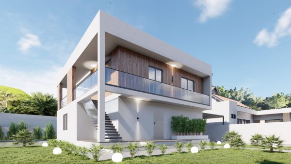VILLA WITH FLOATING STAIRCASE IN FORT LAUDERDALE