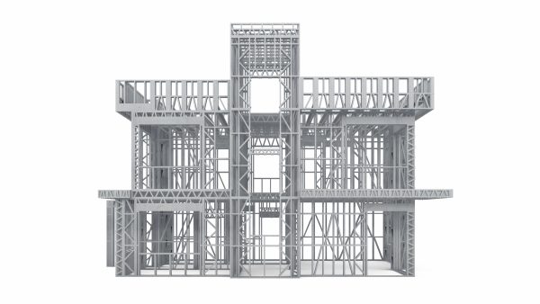 MODERN CHALET STYLE VILLA frame