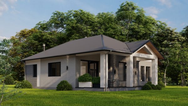 TRADITIONAL AMERICAN COUNTRY HOUSE