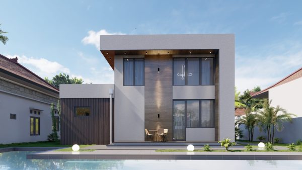 Two-story 2680 sq.ft. modular home with 3 bedrooms