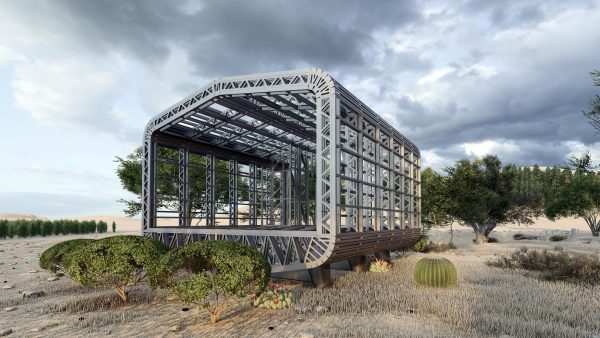 CAPSULE HOUSE 50 IN frame