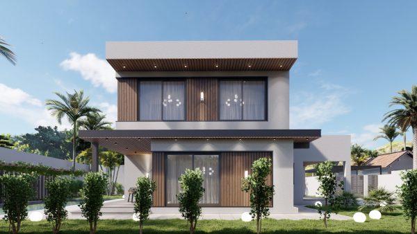 Two-story modular home with 4 bedrooms