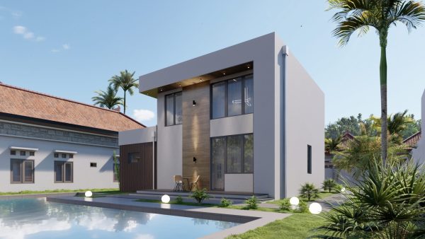 Two-story 2680 sq.ft. modular home with 3 bedrooms