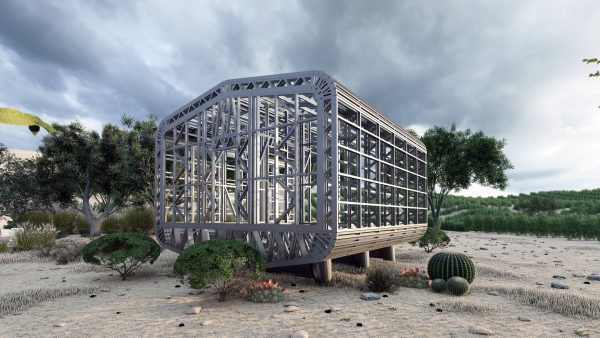 CAPSULE HOUSE 50 IN frame