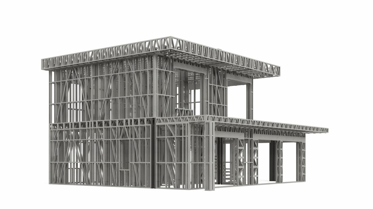 VILLA WITH PANORAMIC WINDOWS IN CONNECTICUT frame
