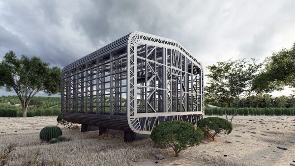 CAPSULE HOUSE 50 IN frame
