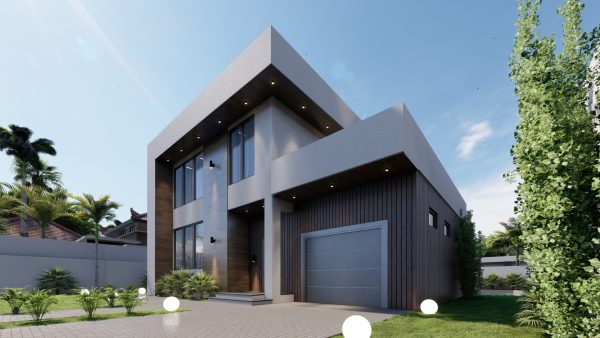 Two-story 2680 sq.ft. modular home with 3 bedrooms
