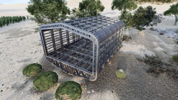 CAPSULE HOUSE 50 IN frame