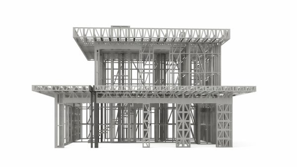 VILLA WITH PANORAMIC WINDOWS IN CONNECTICUT frame