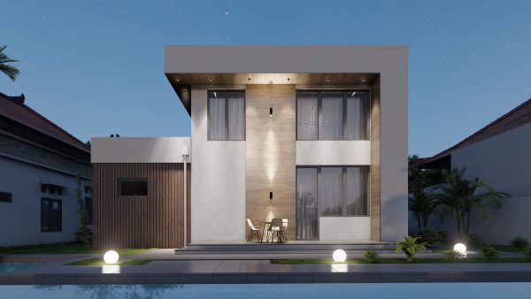 Two-story 2680 sq.ft. modular home with 3 bedrooms