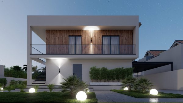 VILLA WITH FLOATING STAIRCASE IN FORT LAUDERDALE