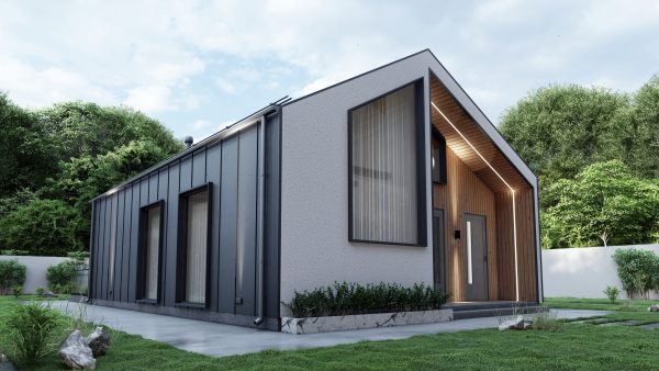 C80 prefab 2-bedrooms home